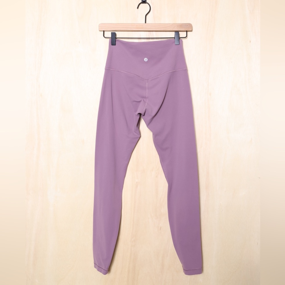 Lululemon Align Pant Full Length 28"‎ Dusty Mauve Size 6 - Picture 3 of 5